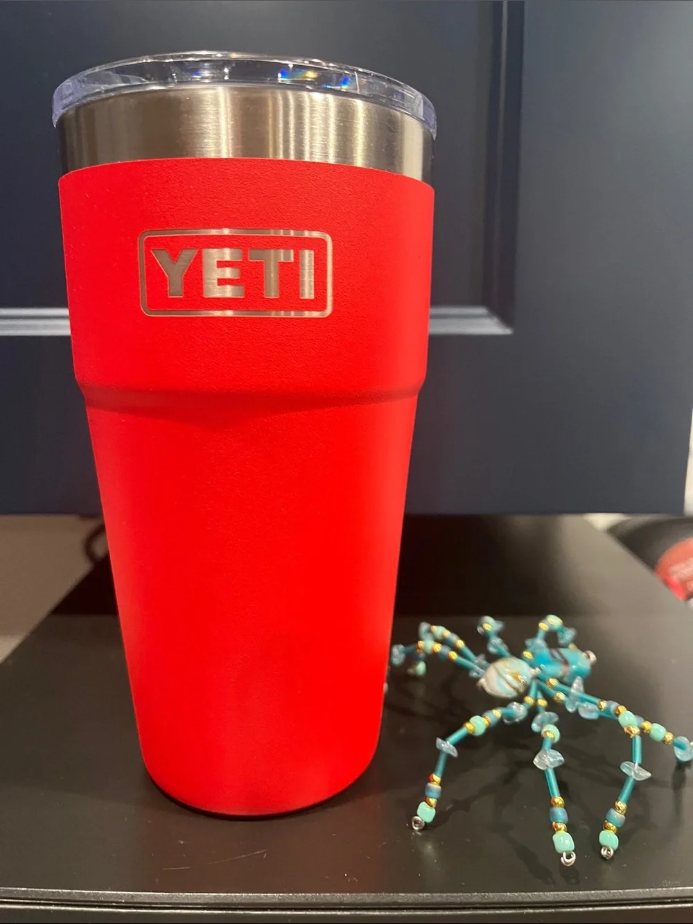 🛻Yeti 20 oz. Red Atlanta Exclusive Truck Tumbler Y123